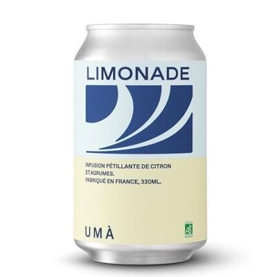 Limonade bio - canette 12x33cl
