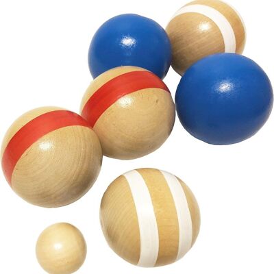 Set gioco da bocce in legno Retr-Oh