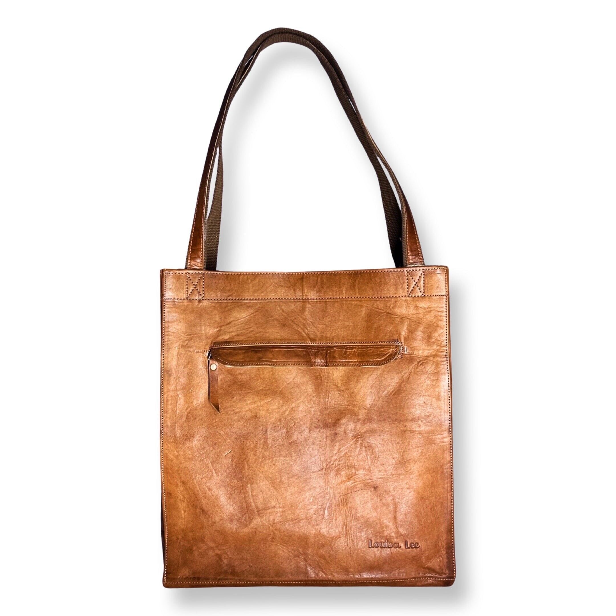 Sac on sale cuir chevre