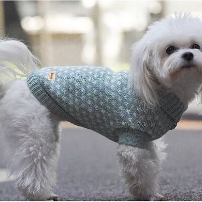 Maglia Para Mascotas Con Estampado De Puntos