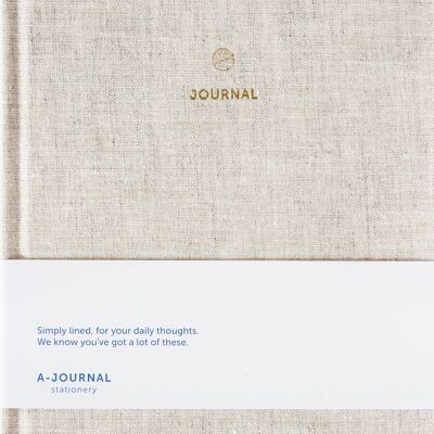 A-Journal Notizbuch – Leinen