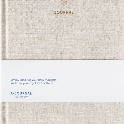 A-Journal Notizbuch – Leinen
