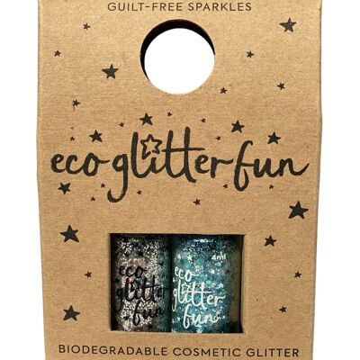 Eco Glitter Fun Holo Mini Box 8 Tinkerbell & Under the Sea