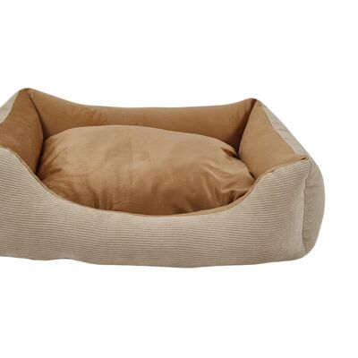 3 Pcs Cama De Perro Pana Interior De Microfibra (6 Colores)