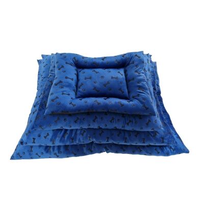 Confezione Da 4 Colchon De Perro De Microfibra Colore Azul