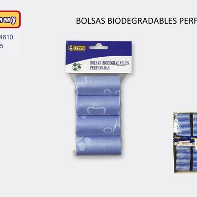 Bolsa De Excrementos Biodegradable Azul Perfumado