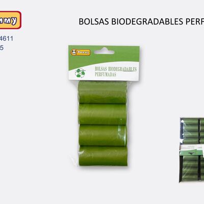 Bolsa De Excrementos Biodegradable Verde Perfumado