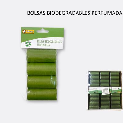 Bolsa De Excrementos Biodegradable Verde Perfumado