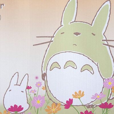 COS11236 Noren Japanese door curtains My Neighbor Totoro Daisy pattern