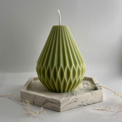 Hot air balloon design candle