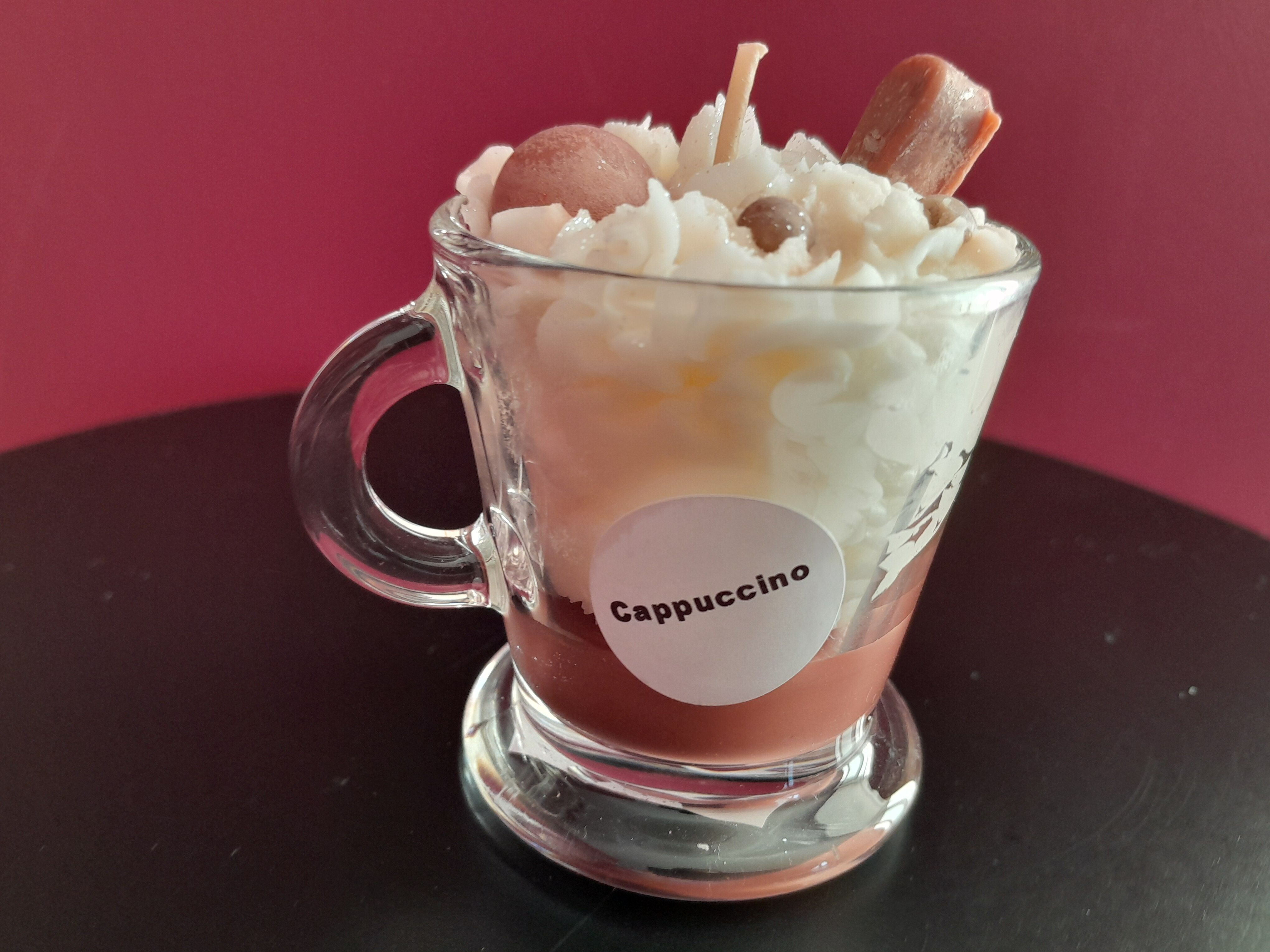 Gourmet-Cappuccino-Duftkerze