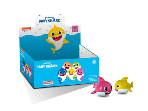 Display Baby Shark - Surtido de 24 und - Figura juguete Comansi - Baby Shark