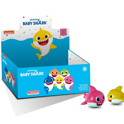 Display Baby Shark - Surtido de 24 und - Figura juguete Comansi - Baby Shark