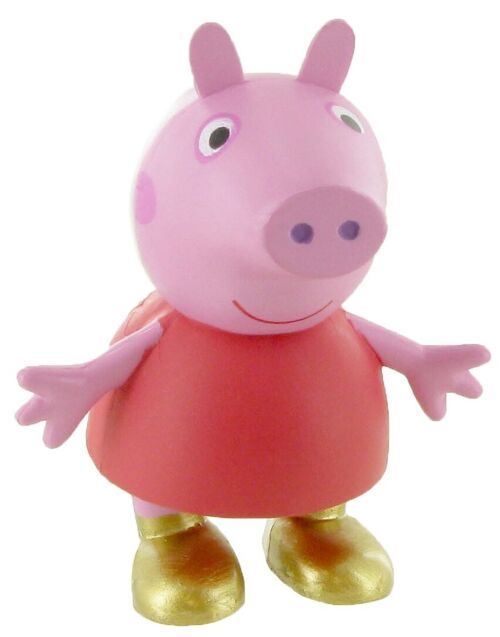 Peppa Pig Botas de Oro - Figura juguete Comansi - Pega Pig