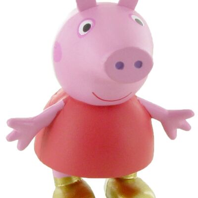 Peppa Pig Stivali dorati - Personaggio giocattolo Comansi - Pega Pig