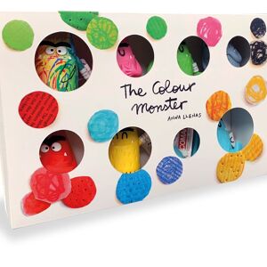 Ensemble de collection The Color Monster (8 figurines) - Coffret cadeau nouveau design - Figurine jouet Comansi The Color Monster