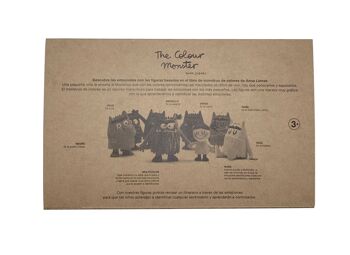 Ensemble de collection The Color Monster (8 figurines) - Coffret cadeau nouveau design - Figurine jouet Comansi The Color Monster 2