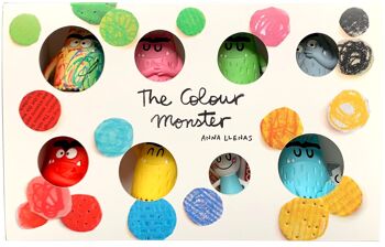 Ensemble de collection The Color Monster (8 figurines) - Coffret cadeau nouveau design - Figurine jouet Comansi The Color Monster 3