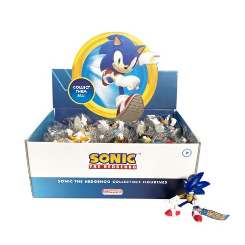 Display Sonic - Surtido de 24 und - Figura juguete Comansi Sonic