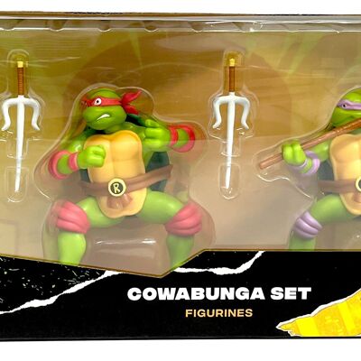 Set Colección TNMT (4 figuras) - Figura juguete Comansi Tortugas Ninja