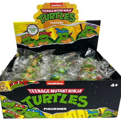 Adolescenti tartarughe ninja mutanti 12 pezzi - Personaggio giocattolo delle Tartarughe Ninja Comansi