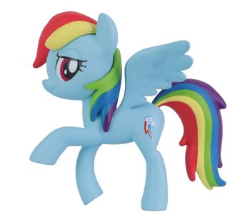 My Little Pony - Arc-en-ciel (bleu) - Figurine jouet Comansi My Little Pony
