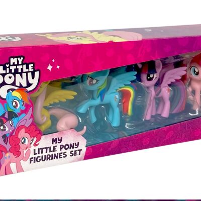 Set Colección My Little Pony (4 figuras) - Figura juguete Comansi My Little Pony