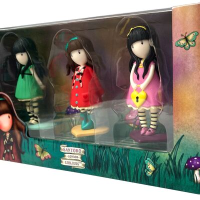 Ensemble de collection Gorjuss (3 figurines) - Figurine jouet Comansi Gorjuss