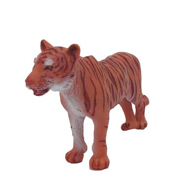 Figura giocattolo Little Wild Adult Tiger - 12,5 cm - Comansi Little Wild