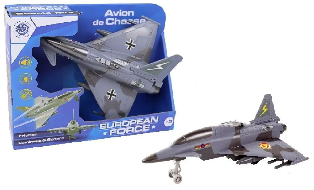 Buy wholesale FLYPOP'S - 4 Fighter Jets - DIE CAST - 027713 - Random Color - Metal - Pull-Back Vehicle - Children's Toy - Gift - Birthday - 10 cm - Ages 3