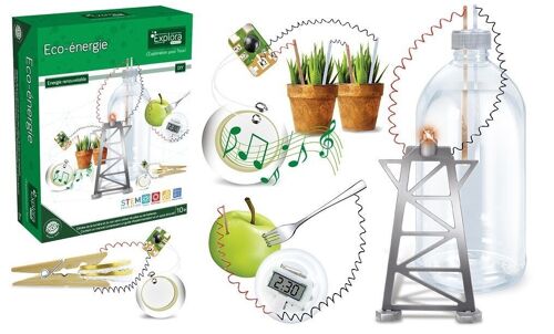 Buy wholesale EXPLORA - Eco Renewable Energy Experiment - Scientific  Experiment - 544067 - Assembly Instructions and Educational Quiz -  Discovery Kit - Natural Battery - Children's Game - From 10 years old