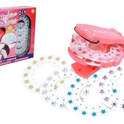 FASHION MAQUILLAGE - Machine À Strass - Fashion Beauty - 101243 - Rose - Plastique - Jeu pour Enfant - Diams - Mode - Do It Yourself - DIY - À Partir de 5 ans