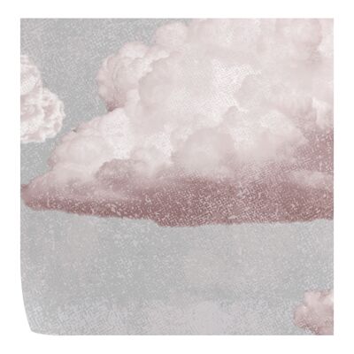 Rosa Wolken-Hintergrundbild