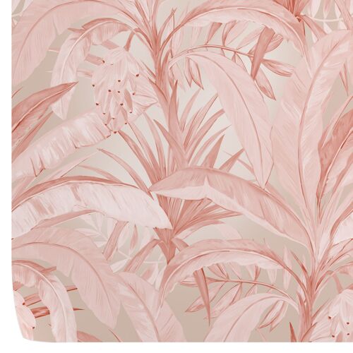 Pink Tropical Jungle Wallpaper
