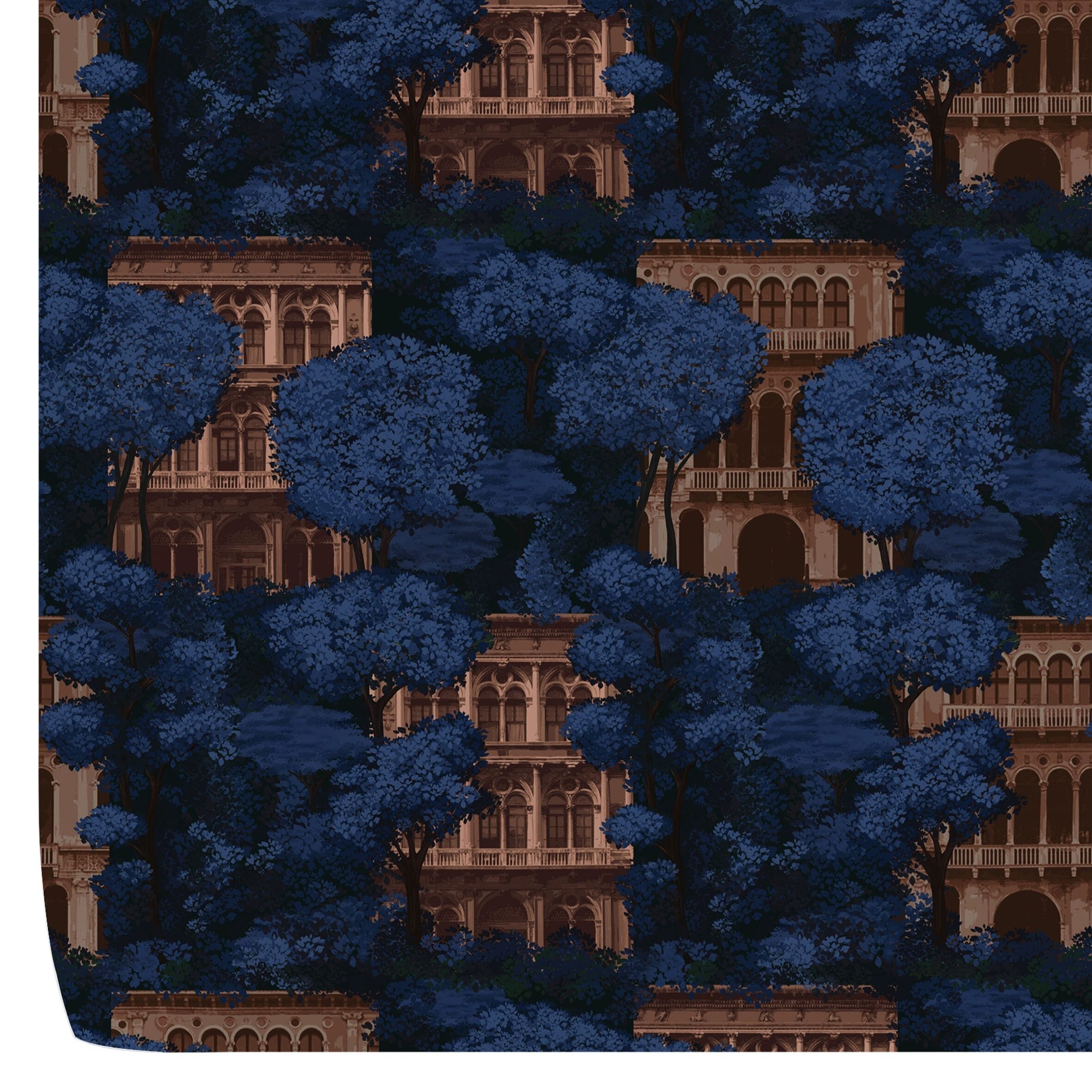 Carta da parati di architettura romana