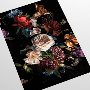 Papier peint floral Renaissance flamande 4