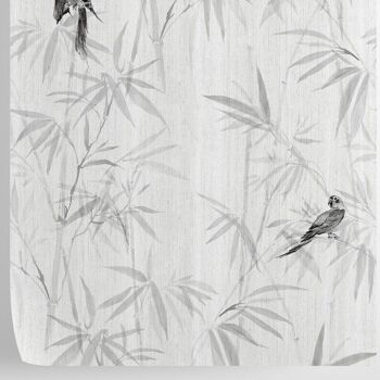 Papier peint forêt de bambous Japandi 4