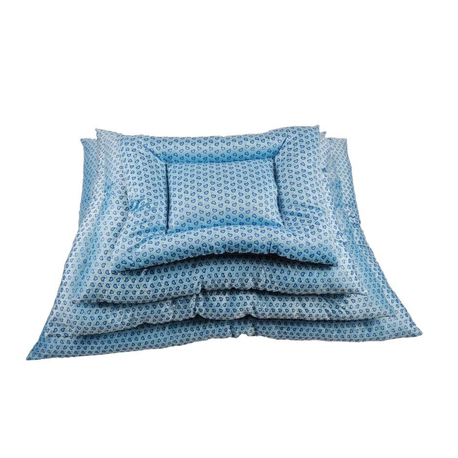 Confezione Da 4 Colchon De Perro De Microfibra Colore Cian