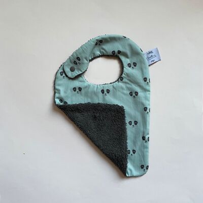 Panda eucalyptus bib