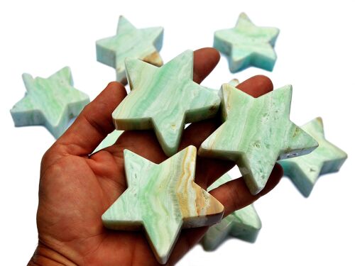 Caribbean Calcite Star (60mm)