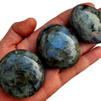 Labradorite Palm Stone (40mm -75mm)