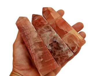 Tour de cristal de calcite rose (170g - 280g) 1