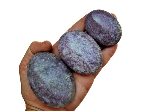 Lepidolite Palm Stone (45mm - 90mm)