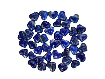 Cristal de cœur Lapis Lazuli (25 mm - 35 mm) 3