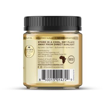 House of Macadamias Nut Butter, Chocolat Blanc, 8 x 250 g 3