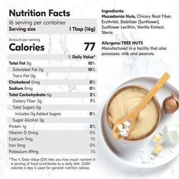 House of Macadamias Nut Butter, Chocolat Blanc, 8 x 250 g 4