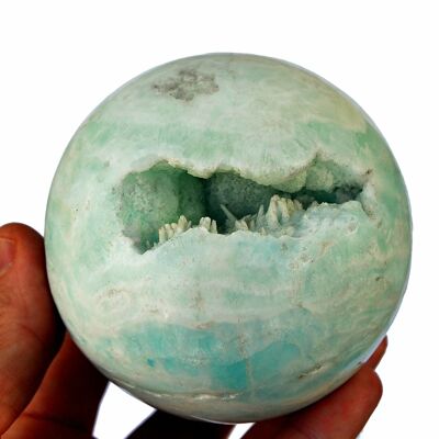 XL Caribbean Calcite Sphere (60mm - 85mm)