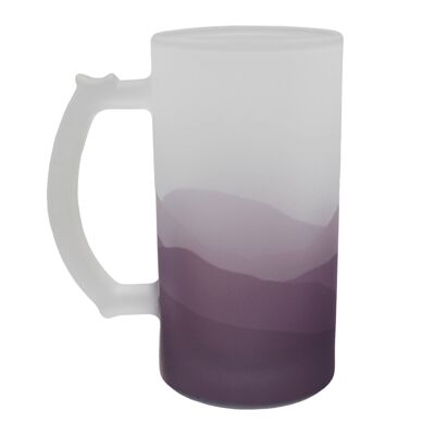 Welsh Hills Frosted Beer Stein