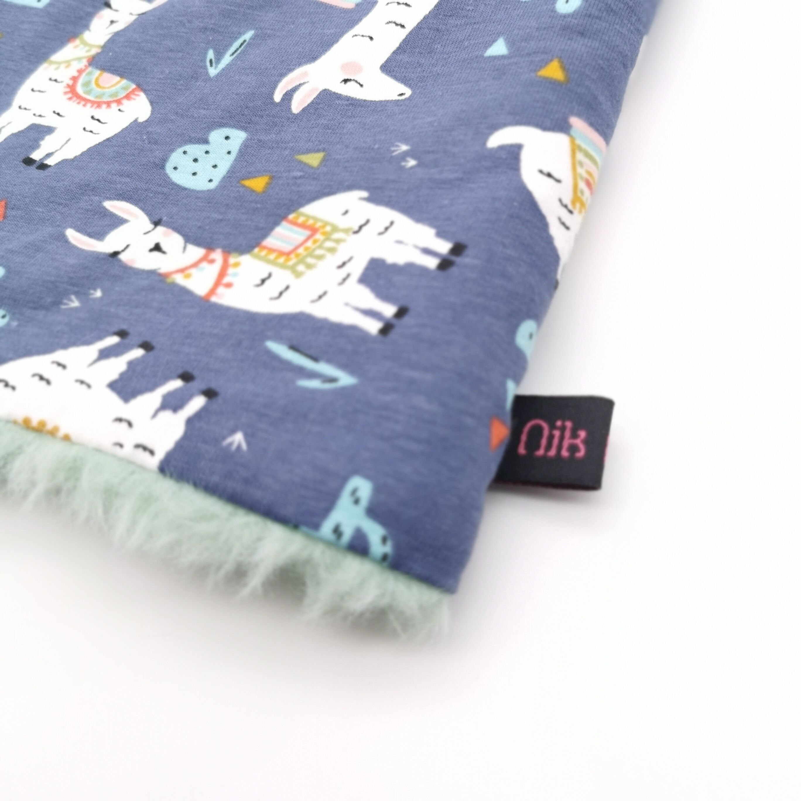 Kinder-Snood mit LAMA-Muster, 7–12 Jahre