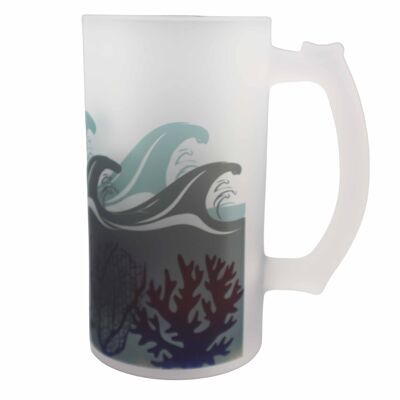 Deep Blue Sea Night Beer Stein